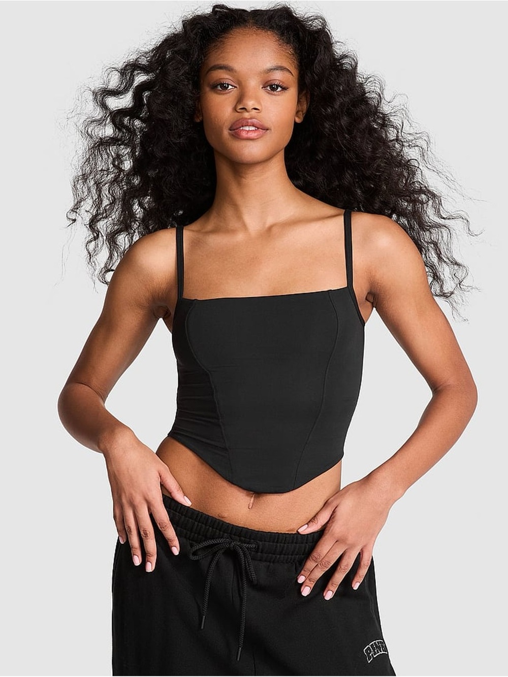 Stretch Corset Crop Top